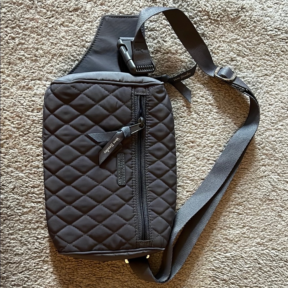 Quilted Black Crossbody Bag